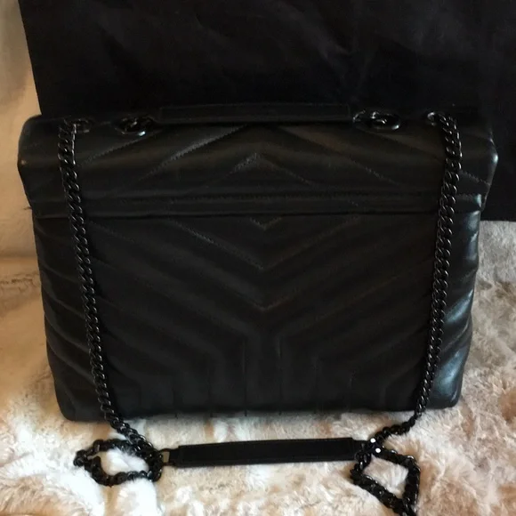 Yves Saint Laurent Lou Lou black YSL bag - Picture 6 of 17